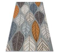 Alfombra moderna MUNDO E0641 sale de exterior azul / beige 120x170 cm