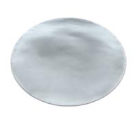 Alfombra moderna TEDDY NEW dream 47 circulo shaggy felpa muy gruesa plateado circulo 200 cm