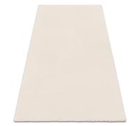 Alfombra moderna TEDDY NEW sand 52 shaggy felpa muy gruesa beige 160x220 cm