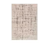 Alfombra moderno crema / marrón ceres, 80x120 cm - atticgo
