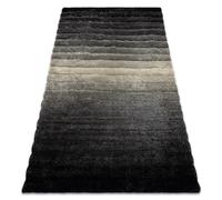 Alfombra moderno FLIM 007-B6 moderno Rayas - Structural gris 160x220 cm