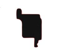 Alfombra moldeada F-CORE CMT07 RED MAN TGX I 9.037 2019-2021