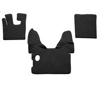 Alfombra moldeada F-CORE FL01 BLACK DAF XF 105 12.903 2005-
