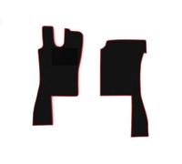 Alfombra moldeada F-CORE MT15 RED para SCANIA 4 - series 8.867 1996-2008