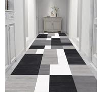 Alfombra, Moqueta, 1m 150cm 2m 2.5m 300cm 3.5m 400cm 4.5m 5m 6m Extra Long Narrow Carpets Non Slip Washable Corridor - Geometric Pattern(120x400cm/3.9ftx13.1ft)