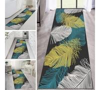 Alfombra, Moqueta, Extra Long Non Slip Washable Hall Runner for Entryway Bedroom Living Room Kitchen Laundry Room 1m 150cm 2m 250cm 3m 350cm 4m 5m 6m Narrow Rugs(60x150cm/2ftx4.9ft)