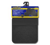 4 Alfombrillas Universales Moqueta Goodyear Color Negro