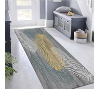 Alfombra, Moqueta, Runner Carpet for Hallway Grey, 1m 1.5m 2m 2.5m 3m 3.5m 4m 4.5m 5m 6m Washable Non-Slip Long Carpet Mats, Kitchen Hall Stairs Narrow(100x450cm/3.3ftx14.8ft)