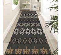 Alfombra, Moqueta, Traditional Long Carpet Non Slip Carpet Washable Kitchen s for Kitchen Hallway Entryway Laundry Room, Narrow Rugs Floor Mat(60x450cm/2ftx14.8ft)