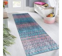 Alfombra, Moqueta, Washable Narrow with Non Slip Backing for Living Room Entryway Bedroom Laundry Room Width 60cm 80cm 100cm 120cm Floor Mats(60x200cm/2ftx6.6ft)
