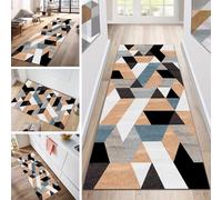 Alfombra, Moqueta, with Non Slip Backing, 1m 1.5m 2m 2.5m 3m 3.5m 4m 4.5m 5m 6m Modern Extra Long s for Entryway Bedroom Living Room, Washable Narrow Rugs(80x100cm/2.6ftx3.3ft)