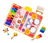 Alfombra Musical para Niños Tambor sensorial y Juguete Musical Educativo