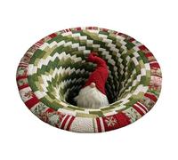 Alfombra navideña para entrada | Decoración decorativa | Alfombra de ilusión 3D Navidad suelo - Para interior exterior casa dormitorio de salón cocina porche entrada exterior patio patio