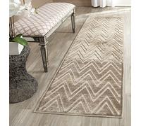 Alfombra Odessa, de Safavieh, Viscosa, ratón, 66 x 243 x 1.27 cm