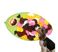 Alfombra olfativa para animales domésticos | Juguete interactivo divertido para cachorros de alimentación lenta - Área de puzzle Snuffle Slow Feeder para perros de tamaño mediano y gran uso en CA