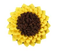 Alfombra olfativa para perros, alfombrilla para olfatear para perros, diseño de girasoles para mascotas, alfombrilla para olfatear, lavable, para entrenamiento de inteligencia, alivio del estrés