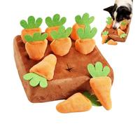 Alfombra Olfativa para Perros,Juegos Interactivos con Zanahorias,Tapete para Premios Caninos - para Reducir El Aburrimiento El Entrenamiento En Jaula Tiempo A Ejercicio Mental