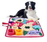Alfombra Olfativa Para Perros Pequeños Base Plegable Antideslizante | Tapete de Olfateo de Cachorros Para Excavar, Olfatear, Lamer, Entrenamiento Y Enriquecimiento Interior