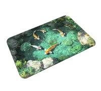 Alfombra óptica 3D para puerta de casa, terraza, porche, entrada, antideslizante, visualmente llamativa, alfombra óptica para interiores modernos, alfombra 3D con profundidad dinámica para entrada del