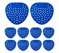 Alfombra Orinario - Filtros antiobstrucción | Almohadillas perfumadas desodorantes para hombre | Paquete de 10, tamaño 19 x 17 cm, PP + agente activo + , dura 30 días cada una