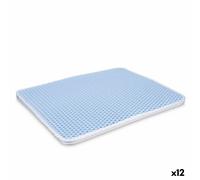 Alfombra para Arenero de Gatos Mascow Azul 60 x 45 x 1,5 cm (12 Unidades)