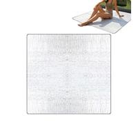 Alfombra para dormir para acampar - 200x200 cm manta impermeable plegable aislante térmico | Alfombra de espuma de aluminio impermeable e aislante para exteriores - para vacaciones Balcón senderismo