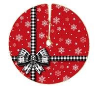Alfombra para falda de árbol de Navidad, manta para exteriores, decoración de fiesta, elegante cubierta para árbol de Navidad