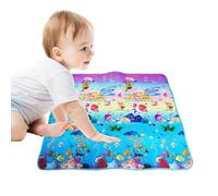 Alfombra para gatear - Alfombra de juegos para niños, Alfombra de juegos para bebés | Alfombra de juego de espuma segura para bebés y niños, impermeable y acolchada con diseño antideslizante, plegable