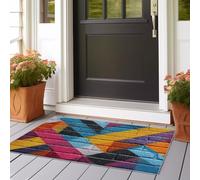 Alfombra para habitación Infantil Grafitis callejeros, Modernos y geniales. Fácil de cuidar, Resistente 60x210 cmLavable Antideslizante Felpa,ColorCreador de Tendencias individualista