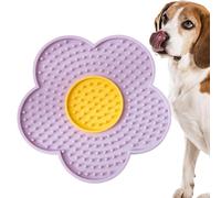 Alfombra para lamer Gatos, Alfombra para lamer Perros | Almohadilla para lamer para comederos lentos | La Alfombrilla para lamer Mejora la Experiencia de lamer la Mantequilla, Juguetes interactivos p
