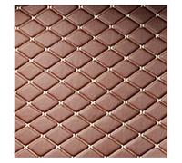 Alfombra para Maletero para Volvo Xc90 Estera De Cuero De Maletero Coche Forro De Carga 2015 2017 2018 2019 Alfombra Accesorios 7 Asientos Alfombrilla de Maletero(Brown)