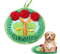 Alfombra para oler para cachorros, alfombra de búsqueda de alimentos para perros | Alfombra de rompecabezas alimentarios, cojín de alimentación lenta antideslizante, alfombra de olfateo interactiva