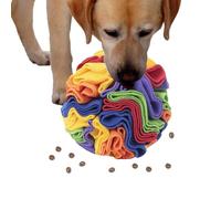 Alfombra para oler para perros - Dispensador de golosinas de juguete interactivo, alfombra de enriquecimiento de felpa arrugada | Herramienta de estimulación mental para habilidades naturales de