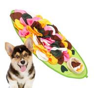 Alfombra para olfatear para perros | Diversión interactiva para cachorros de perros, alfombrilla de alimentación lenta, dispensador de golosinas, cojín olfativo, para razas de perros pequeñas