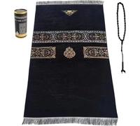 Alfombra para Oración Musulmana, Alfombra para Oración Islámica, Alfombra Portátil De Viaje para Orar, Alfombra para Salah, Alfombra para Rezar Eid Ramadán, Estera para Hogar