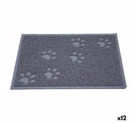 Alfombra para perros Mascow Beige Gris PVC 30 x 0,2 x 40 cm 5 x 30 x 5 cm (12 Unidades)
