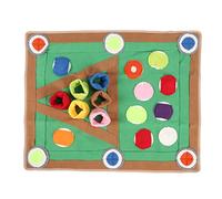 Alfombra para Perros para Comer Despacio, Suave de Franela, Juguete de Rompecabezas para Entrenamiento Olfativo - Control de Ansiedad, Reforzador de Hábitos Alimenticios, Ideal