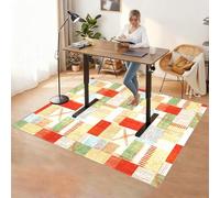 Alfombra para protección de Suelos Duros, Alfombra Protectora Silla de Escritorio Gaming para Suelos Duros, 120 x 140 cm Alfombra para Silla de Oficina, Protector de Suelo para Silla de Ruedas