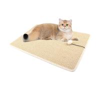 Alfombra para rascar para gatos, alfombra para rascar para gatos - Alfombra para rascar para gatos con bola de peluche | Alfombra rascar para gatos Alfombra de sisal para pared, muebles, protección de