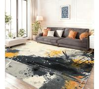 Alfombra para Sala de Estar 160 x 230 cm - Abstracto Grafiti Arte Alfombra para Dormitorio Lavable a Máquina, Suave y Antideslizante Esponjosa para Habitación Infantil Multicolor