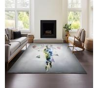 Alfombra para Sala De Estar, Lavable A Máquina, para Dormitorio De Adultos, Grande, Suave, Vintage, para Mesita De Noche, Antideslizante, Decoración De Stephen Curry. (Curry 02,150x200 cm)