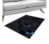 Alfombra para salón, alfombra decorativa | Alfombra de suelo para interiores Alfombra para salón - Crea un área acogedora Alfombra protectora para el suelo de la casa antideslizante para mirar