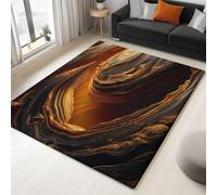 Alfombra para salón Multicolor - lavable, antideslizante Arquitectura Surrealista Marciana Alfombra Pelo Corto , para dormitorio balcón pasillo cocina comedor plana interior moderna suave Tapetes