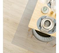 Alfombra para Silla de Escritorio 85 x 105 cm Resistente, Antideslizante Alfombras para Sillas Multifuncionales Varios Tamaños para Silla de Oficina en Casa, Color Transparente