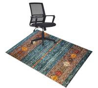 Alfombra para Silla De Escritorio Antideslizante Alfombra Silla Oficina Entrada Casa Alfombrilla Silla Gaming Grande para Suelo Moquetado y Duro Pelo Bajo Protector Suelo Silla Ruedas 100 x 140 cm