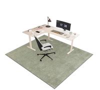 Alfombra para Silla de Gaming Oficina, Protector Suelo Silla Ruedas, Alfombrilla Protectora para Suelos, Protector Suelo Silla de Escritorio, Alfombra Silla de Ordenador Antideslizante 80 x 110 cm
