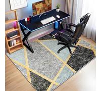 Alfombra para Silla de Oficina 120 x 180 cm Alfombrilla para Silla Gaming Grande Protector Suelo Silla Ruedas Antideslizante Gaming Protector de Suelo Alfombrilla Silla Escritorio para Oficina hogar