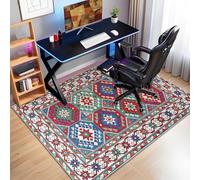 Alfombra para Silla de Oficina 70 x 100 cm Alfombrilla para Silla Gaming Grande Protector Suelo Silla Ruedas Antideslizante Gaming Protector de Suelo Alfombrilla Silla Escritorio para Oficina hogar