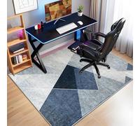 Alfombra para Silla de Oficina 80 x 160 cm Alfombrilla para Silla Gaming Grande Protector Suelo Silla Ruedas Antideslizante Gaming Protector de Suelo Alfombrilla Silla Escritorio para Oficina hogar