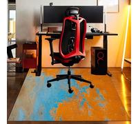 Alfombra para Silla de Oficina | Antideslizante Alfombra Silla Gaming | Alfombrilla Protectora para Suelos Duros | Tapete de Protección de Madera/Baldosas | Protector Suelo Silla Ruedas 100 x 140 cm